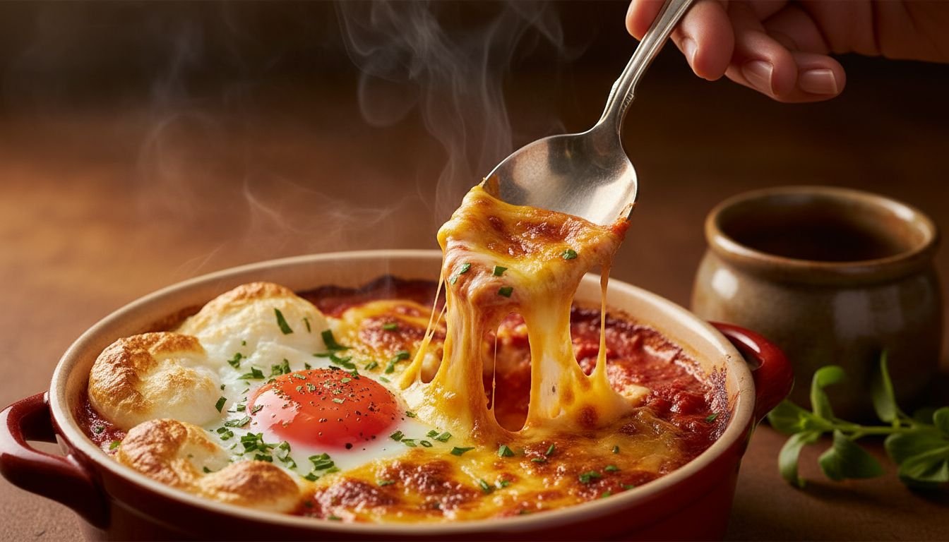 Œufs cocotte tomate-fromage